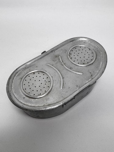 Porta esche vintage metallo - esche, in