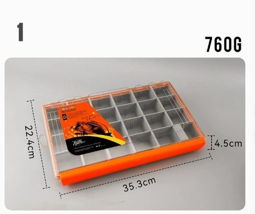 Scatola porta esche da - 🎣,