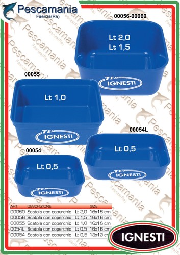 Scatola ignesti porta esche - porta,